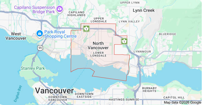 Service Area North Vancouver