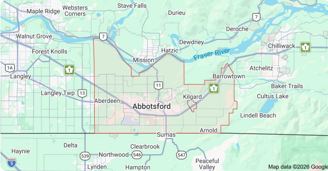 Service Area Abbotsford