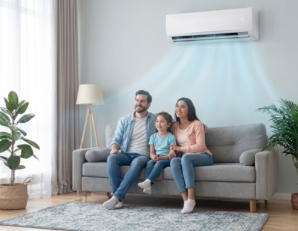 Air Conditioning Service Card