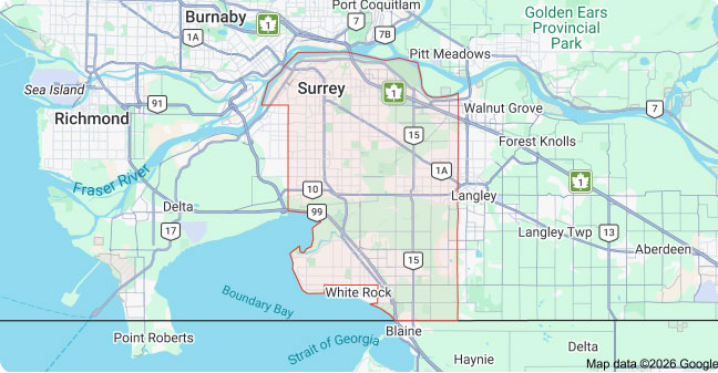 Service Area Surrey