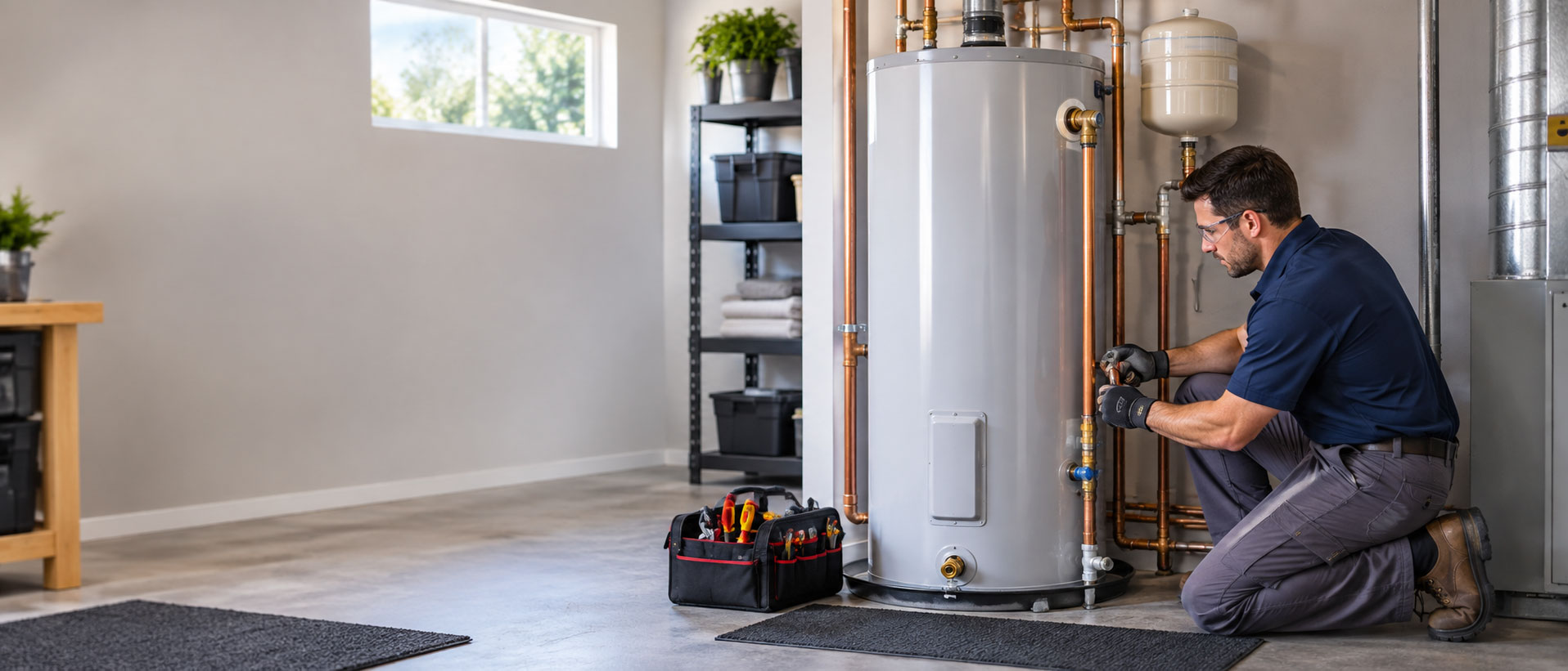 water heater installation